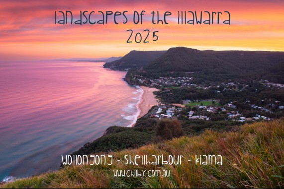 2025 A4 Landscapes of the Illawarra Calendar (STOCK ARRIVING SOON)